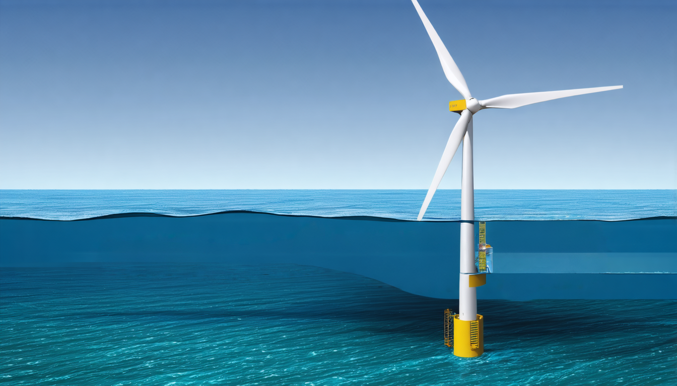 Discover the power of 'Erase' as it seamlessly removes objects from your digital imagery. This image showcases a wind turbine standing tall in the deep blue ocean, its white blades contrasting against the clear sky, demonstrating the tool's ability to remove unwanted elements while preserving the natural beauty of the scene.