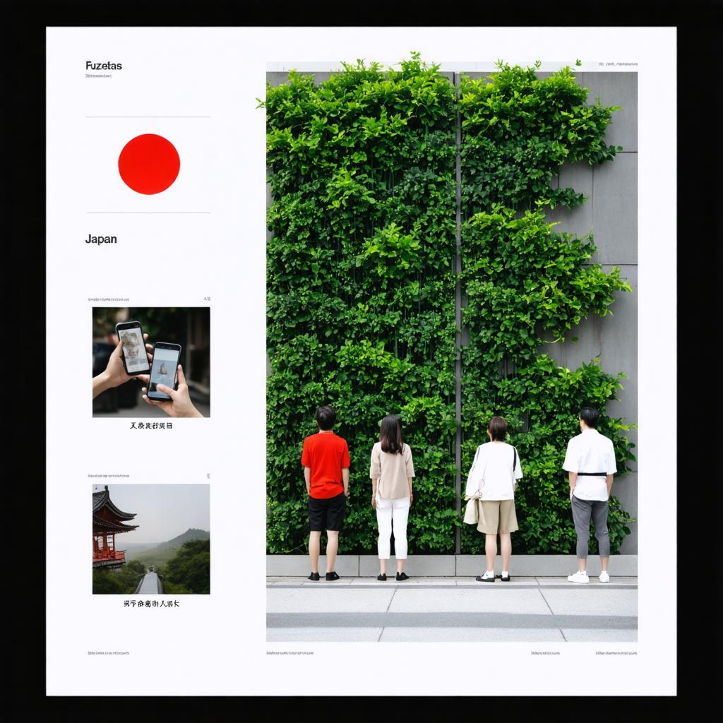 This image showcases a group of individuals admiring a lush green wall in an urban setting, highlighting the Stable Diffusion Ultra image generator's capability to create realistic and vivid scenes. The generator's advanced diffusion techniques are evident in the seamless integration of the natural element with the cityscape, making it a compelling tool for media professionals and enthusiasts alike.