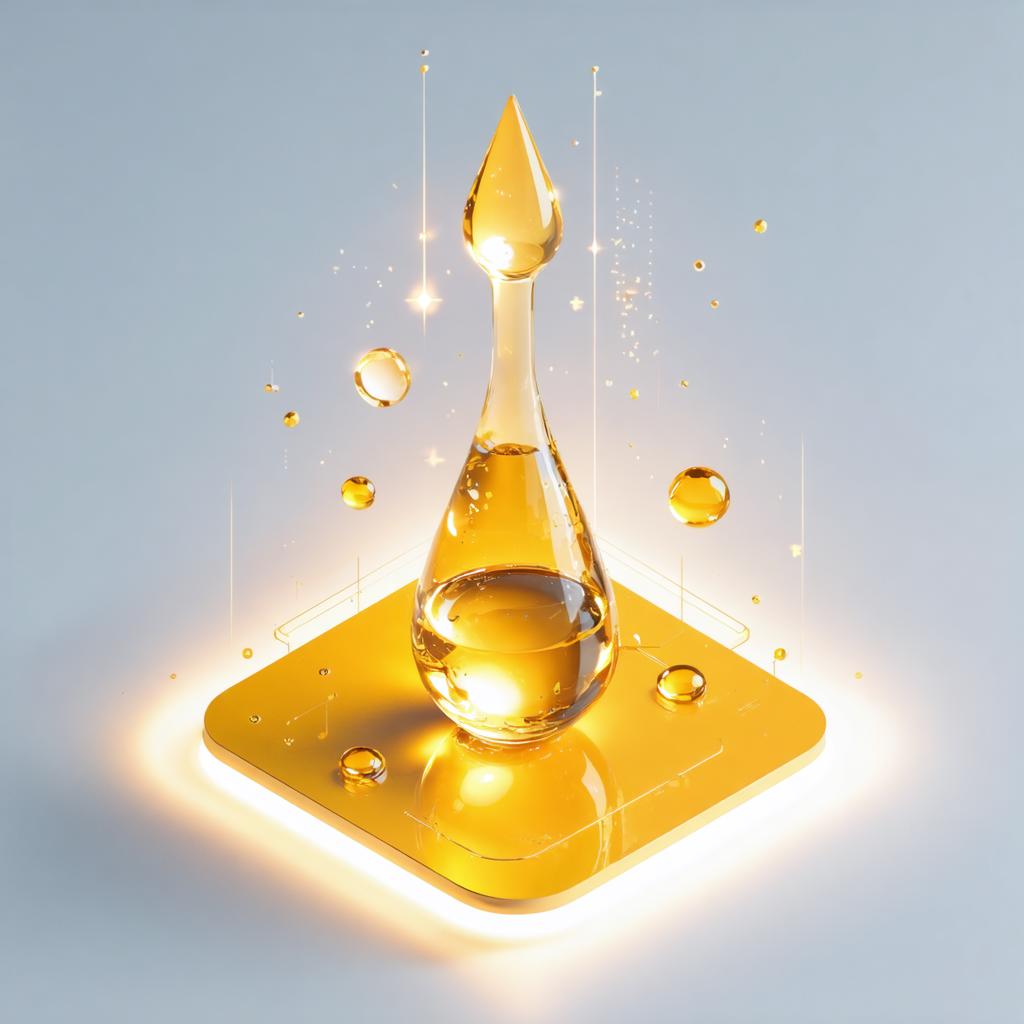Scopri le affascinanti capacità del generatore di immagini Stable Diffusion Ultra con questa illustrazione straordinaria. Lo strumento crea visivamente con facilità scene captanti come questa di goccia d'olio dorata, dimostrando la sua precisione e potenziale artistico. Ideale per arricchire il tuo contenuto digitale con grafica di alta qualità e immaginativa.