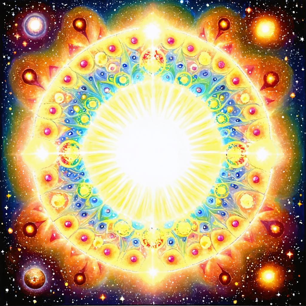 Discover the mesmerizing power of Stable Diffusion Ultra image generator, where your imagination knows no bounds. This stunning cosmic mandala showcases the tool's ability to create vibrant, otherworldly visuals, perfect for artists and enthusiasts alike. Experience the limitless creativity and precision of Stable Diffusion Ultra, designed to transform your digital artistry.