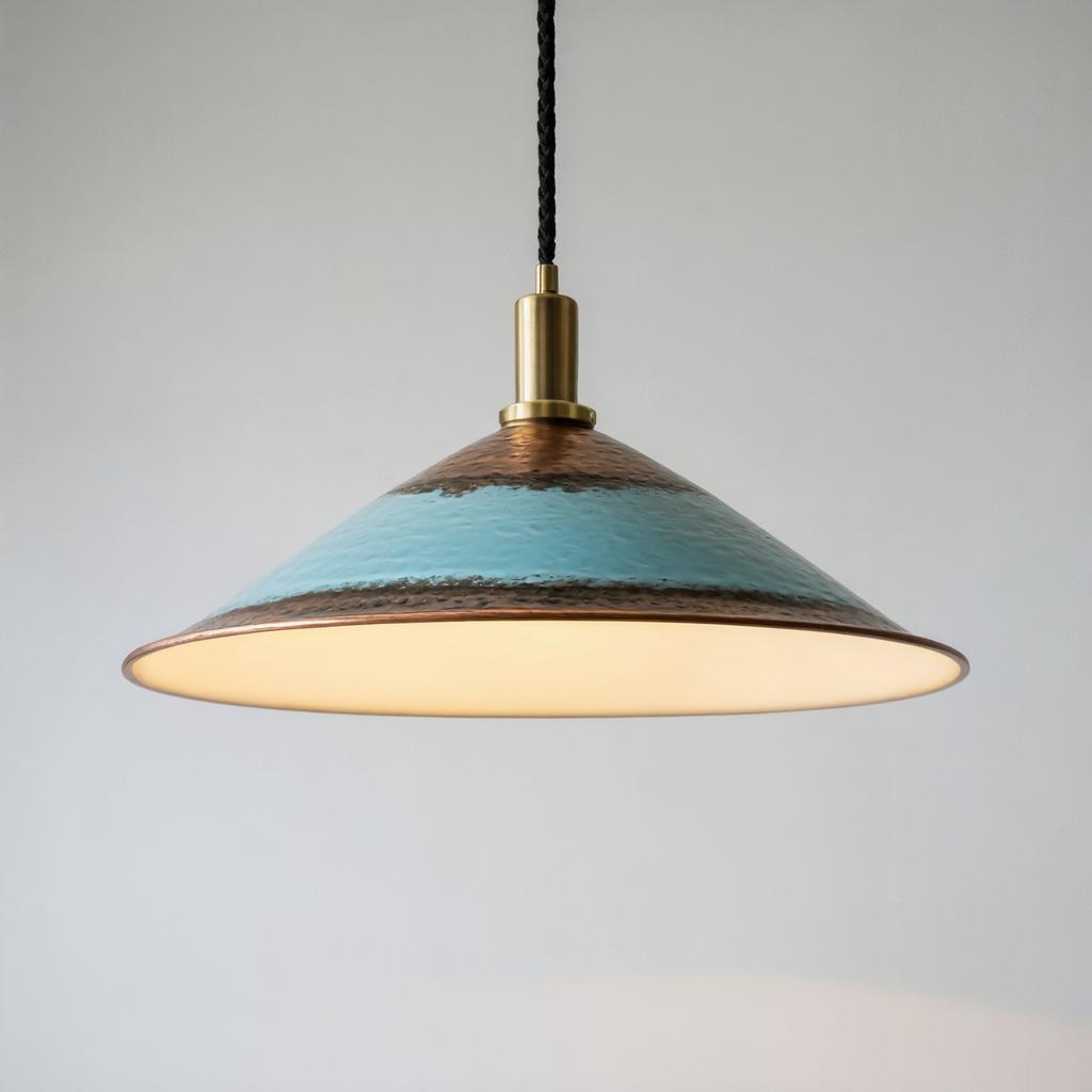 Discover the stunning capabilities of Stable Diffusion Ultra image generator with this beautifully crafted pendant light. Featuring a sleek, metallic finish and a vibrant blue-green hue, this AI-generated image showcases the tool's ability to create visually appealing and unique designs. Perfect for highlighting the precision and creativity of Stable Diffusion Ultra in generating high-quality images for various applications.