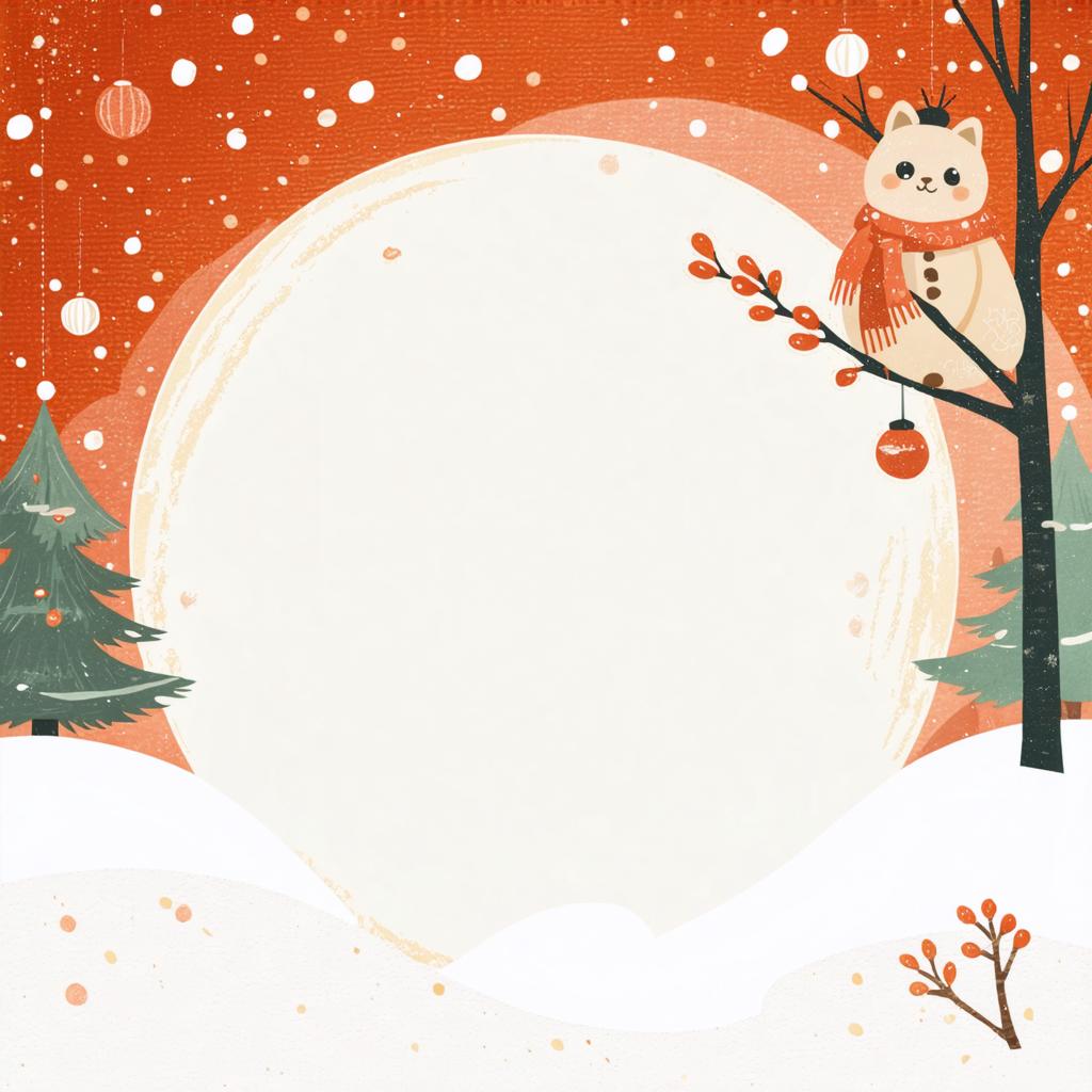 Cette scène hivernale fantaisiste, créée avec le générateur d'images 'Stable Diffusion Ultra', met en vedette un paysage neigeux charmant avec une pleine lune, une cabane dans les arbres accueillante et des décorations festives, invitant les spectateurs à explorer les merveilles de l'art généré par IA.