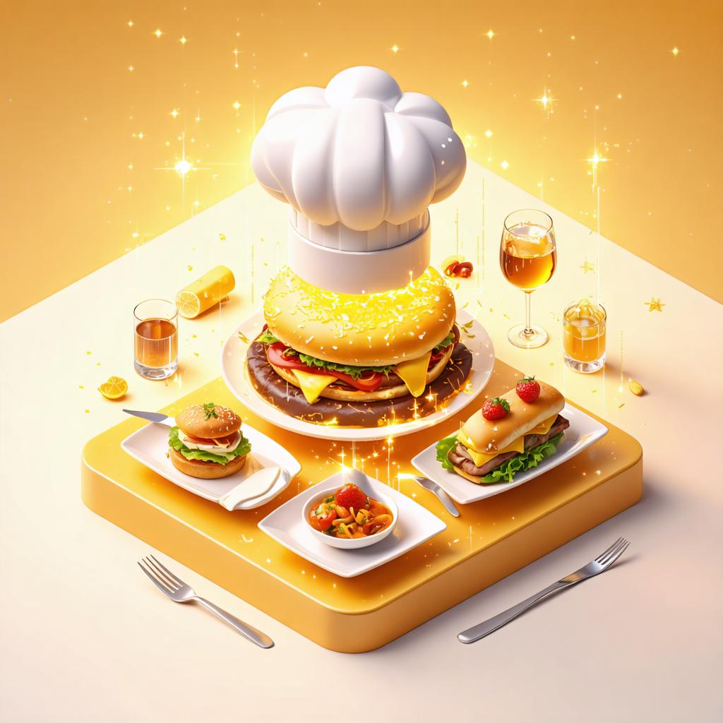 Discover the incredible capabilities of Stable Diffusion Ultra image generator with this stunning culinary creation! This AI tool effortlessly brings your imagination to life, crafting mouth-watering, photorealistic images like this gourmet burger scene. Perfect for food bloggers, designers, and anyone seeking high-quality visuals, Stable Diffusion Ultra ensures your creations are both captivating and professional.