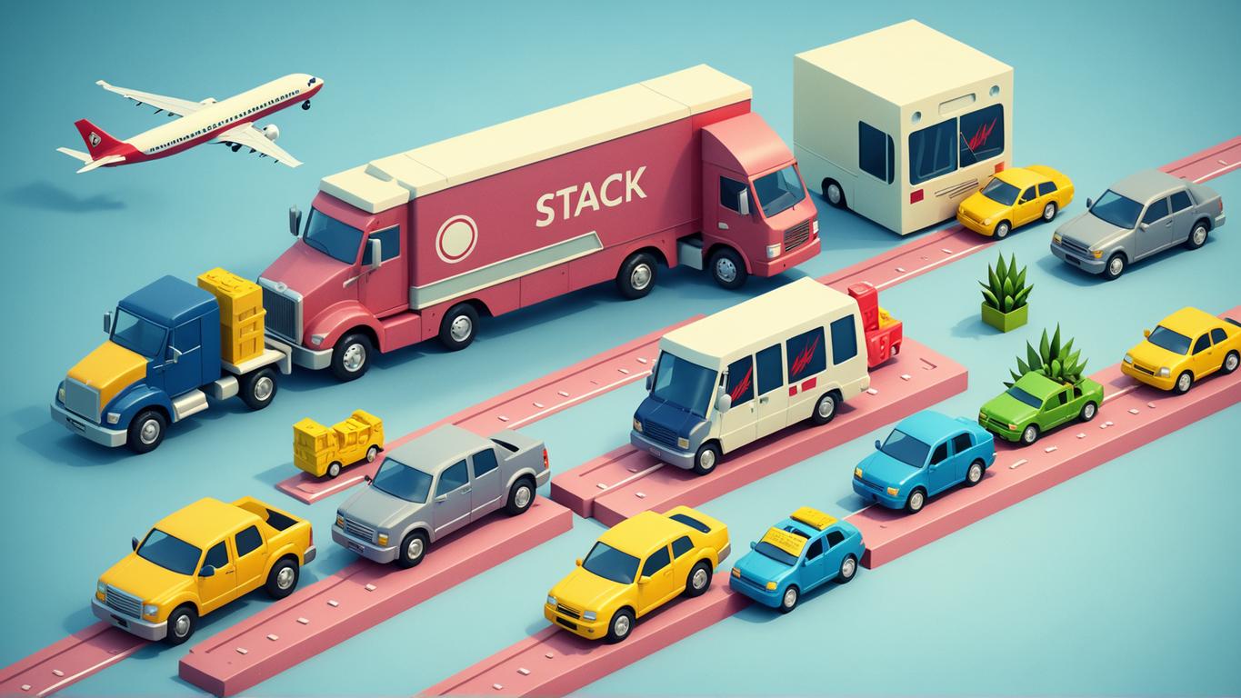 Discover the incredible capabilities of the Stable Diffusion Ultra image generator with this vibrant and detailed illustration of a bustling highway scene. Featuring a variety of vehicles, including trucks, cars, and an airplane, this image showcases the tool's ability to create realistic and dynamic visuals, perfect for enhancing your content and driving engagement. Experience the power of AI-driven creativity with Stable Diffusion Ultra.
