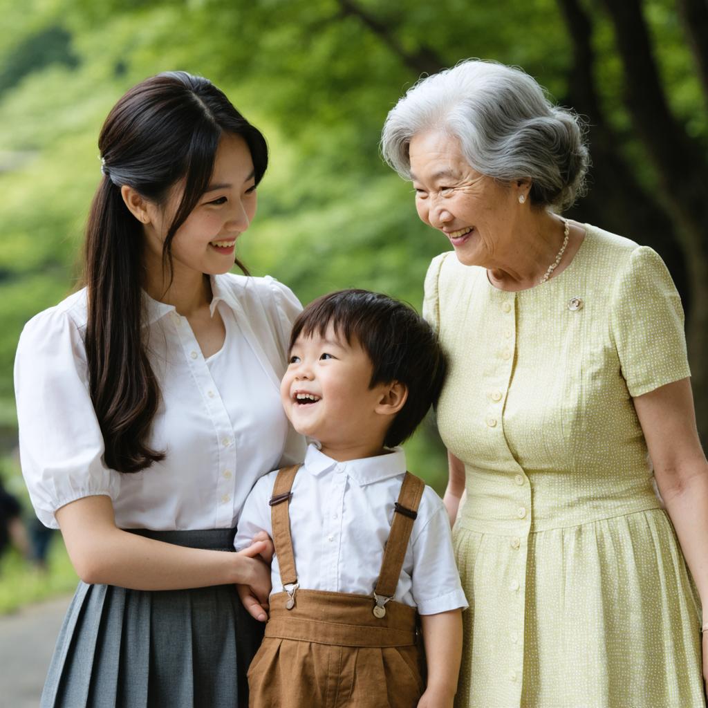 Sperimenta le straordinarie capacità del generatore di immagini Stable Diffusion Ultra con questo ritratto familiare bellamente realizzato. Raffigurante una nonna gioiosa, un bambino e una giovane donna, l'immagine mette in evidenza la capacità dello strumento di creare visualizzazioni realistiche, dettagliate e coinvolgenti emotivamente. Perfetto per mostrare le espressioni e le interazioni sfumate dei tuoi soggetti, questa immagine evidenzia il potenziale del generatore nel creare immagini mozzafiato di alta qualità.