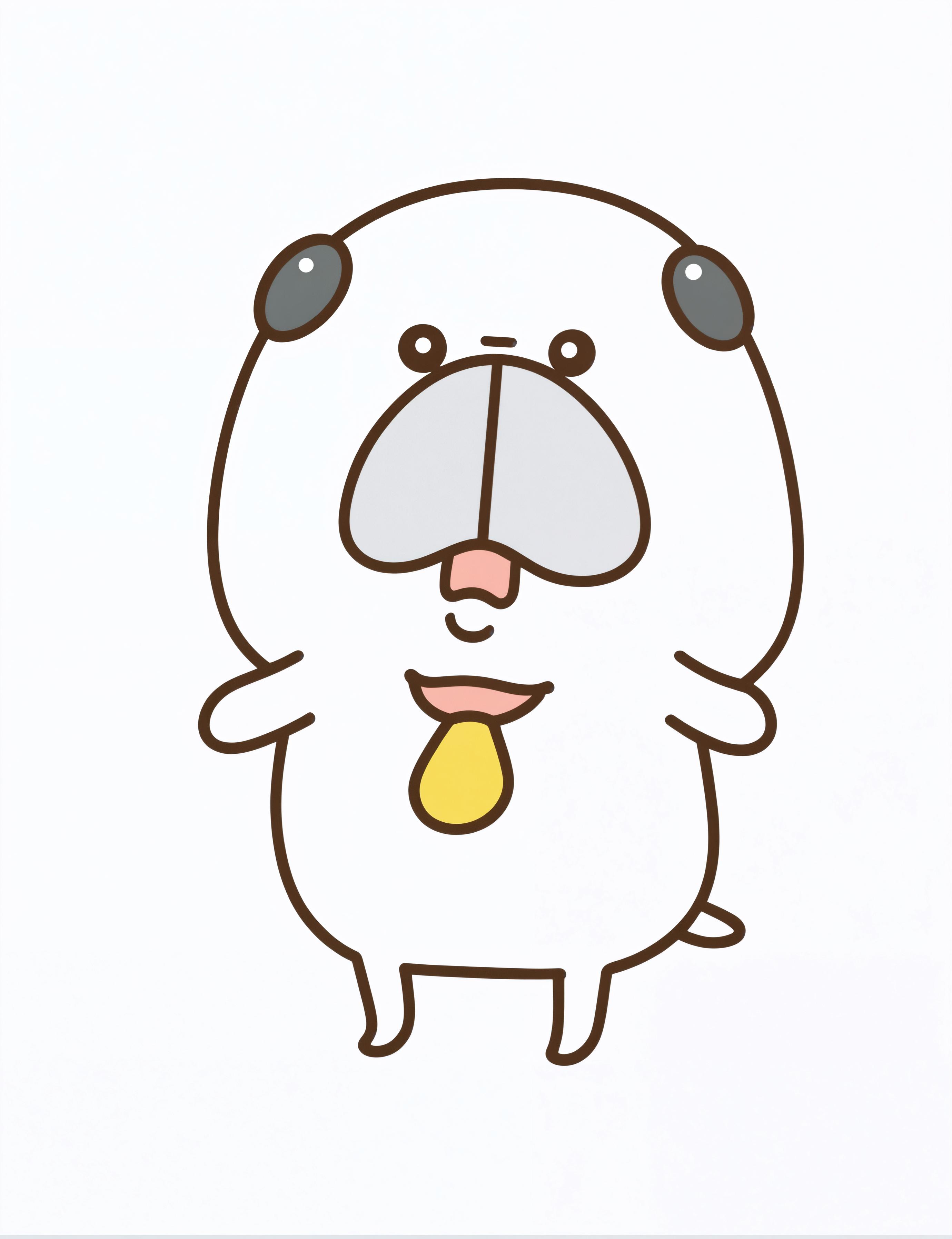 Discover the delightful charm of this whimsical cartoon character, brought to life with the creative twist of Stable Assistant's 'Enhance' tool. Perfect for captivating your audience, this image showcases the tool's ability to upscale and add a unique flair to your visuals, making them stand out in any digital space.