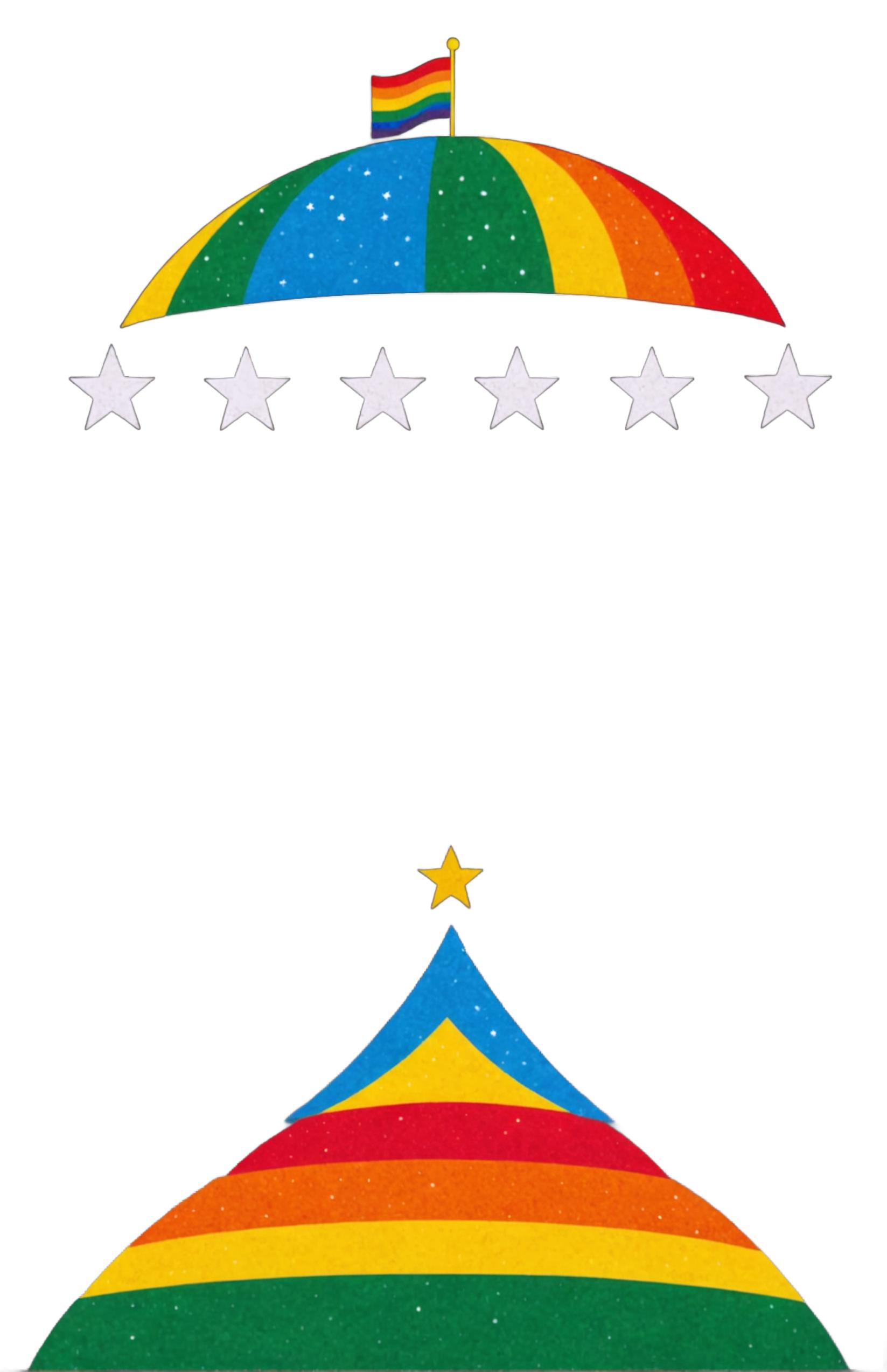 Discover the power of Stable Assistant's 'Remove Background' tool with this vibrant, AI-generated image! Perfectly showcasing the tool's ability to isolate and enhance colorful elements, this image features a rainbow umbrella with a star-tipped peak, effortlessly removing the background to highlight its vivid colors and intricate details. Experience the seamless removal of distractions and focus on the main subject with ease.