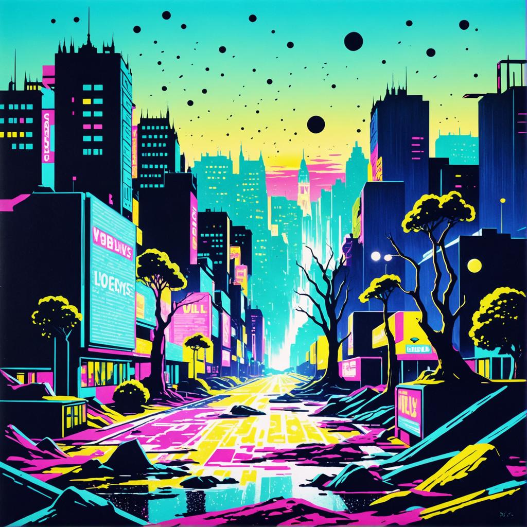 Scopri il vivace e futuristico paesaggio urbano reso vivo con lo strumento 'Applica Stile' di Stable Assistant! Questa immagine generata da AI evidenzia la capacità dello strumento di trasformare scene ordinarie in capolavori mozzafiato, illuminati da neon, perfetti per catturare l'attenzione e stimolare l'interazione. Sperimenta il potere di 'Applica Stile' e porta il tuo contenuto visivo al livello successivo con le sue funzionalità innovative.