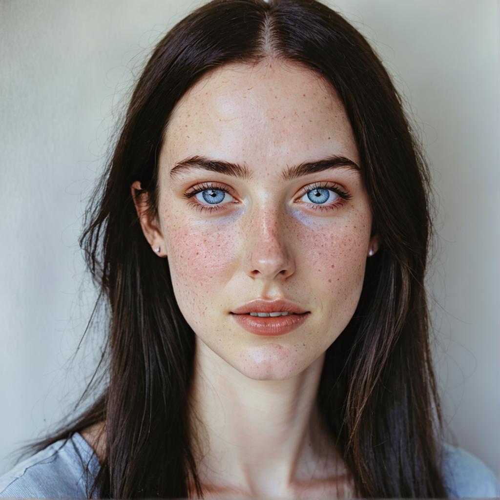 Discover the stunning results of the Stable Diffusion Ultra image generator, as seen in this captivating portrait of a young woman with striking blue eyes and delicate freckles. This powerful tool brings your creative visions to life, showcasing its ability to generate highly detailed and realistic images with just a few clicks. Experience the magic of Stable Diffusion Ultra and elevate your digital artistry today!