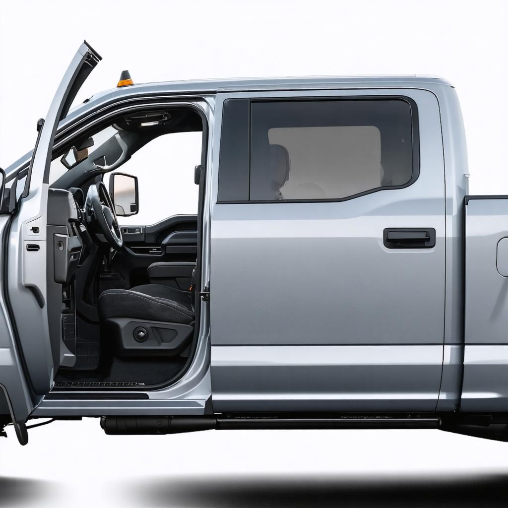 Discover the power of Stable Diffusion Ultra image generator with this stunningly detailed image of a modern pickup truck. The tool's advanced capabilities are evident in the crisp, realistic rendering, showcasing its precision and versatility in generating high-quality visuals. Perfect for automotive enthusiasts and designers, this image demonstrates the tool's ability to create lifelike images effortlessly.