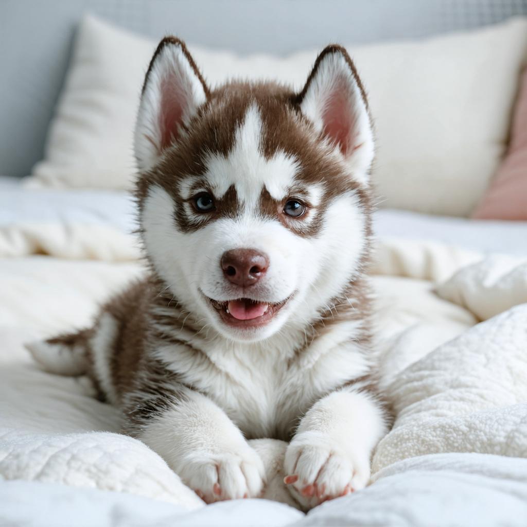 Découvrez les incroyables capacités du générateur d'images Stable Diffusion Ultra avec cette adorable image de haute qualité d'un husky jouant. Créée avec précision et détail, cette image met en valeur la capacité de l'outil à produire des visuels réalistes et captivants, idéaux pour les amoureux des animaux et les passionnés de photographie. Expérimentez la puissance de Stable Diffusion Ultra pour générer des images époustouflantes comme celle-ci.