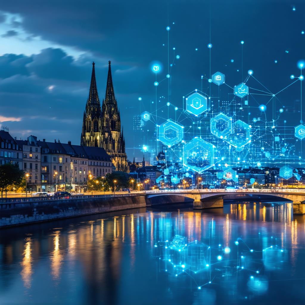 Experience the stunning capabilities of Stable Diffusion Ultra image generator with this mesmerizing AI-generated image. The tool seamlessly blends a historic cityscape with futuristic digital elements, showcasing its ability to create visually captivating and highly detailed scenes. Perfect for enhancing your digital content, this tool is a must-try for anyone seeking cutting-edge image generation.