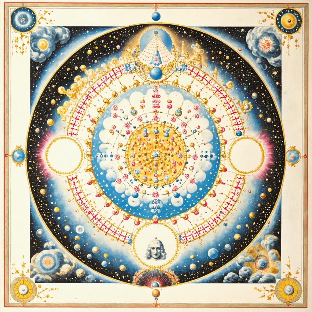 Discover the mesmerizing artistry of Stable Diffusion Ultra image generator, where intricate celestial designs and cosmic elements come to life. This stunning illustration showcases the tool's ability to create complex, visually captivating images with a touch of magic, perfect for artists and enthusiasts alike. Experience the limitless potential of Stable Diffusion Ultra in generating unique and breathtaking visuals.