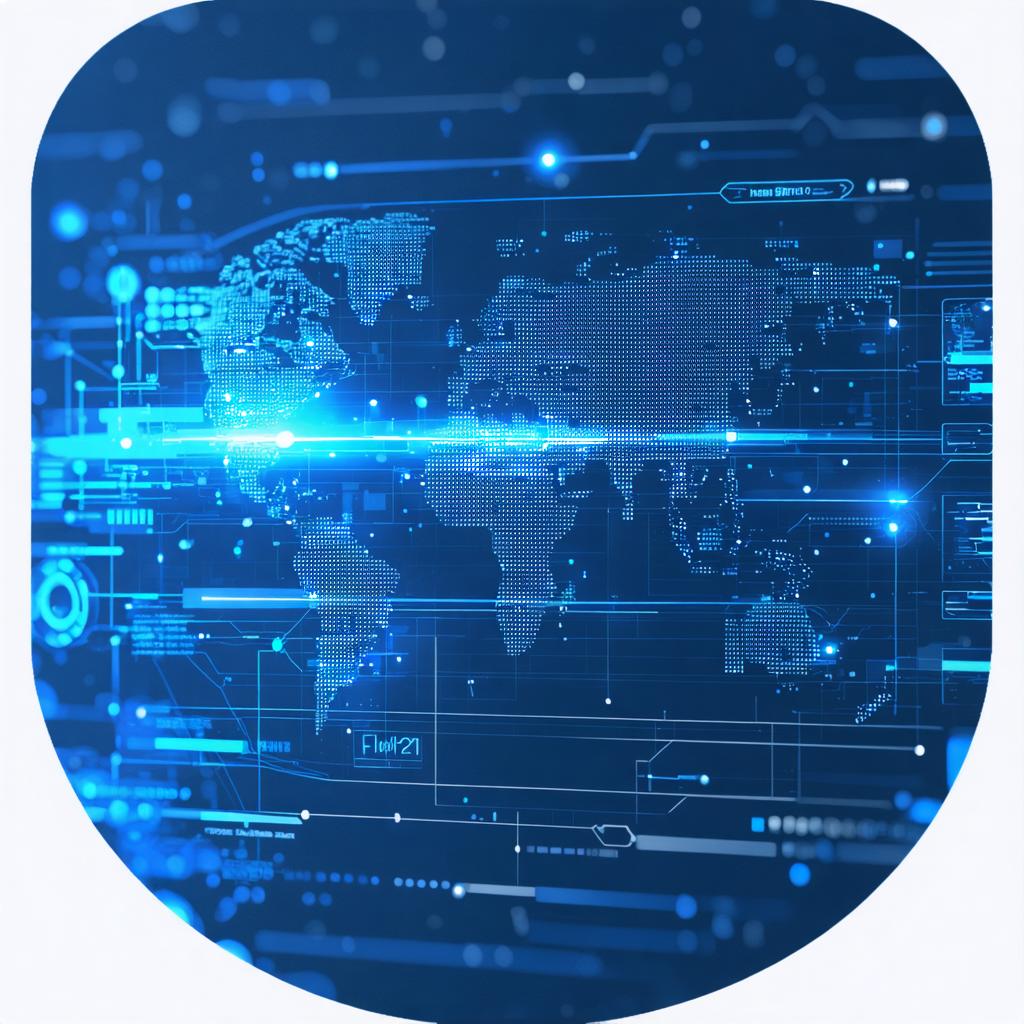 Questa immagine presenta una mappa digitale del mondo immersa in una rete di linee blu luminose, che rappresentano la connettività e il flusso di dati della nostra società globale interconnessa. L' 'Stable Diffusion Ultra image generator' è stato utilizzato per creare questa vivace e futuristica visualizzazione, evidenziando la sua capacità di generare immagini dinamiche e visivamente accattivanti che evocano l'essenza della tecnologia moderna e della connettività digitale.