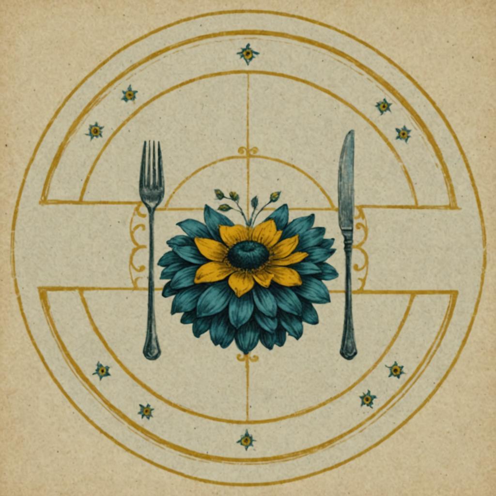 Discover the enchanting artistry of 'Sketch to Image' with this beautifully crafted illustration, where a delicate sunflower takes center stage, flanked by elegant cutlery. This AI tool seamlessly transforms your sketches into stunning, high-quality images, perfect for designers and artists seeking to elevate their creative projects. Experience the magic of AI-driven design with 'Sketch to Image' today!