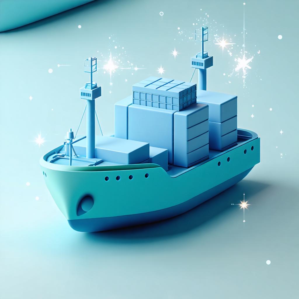 Discover the incredible capabilities of Stable Diffusion Ultra image generator with this stunning illustration of a sleek, modern cargo ship. The AI tool effortlessly combines creativity and precision, generating detailed and visually appealing images like this one, perfect for showcasing its advanced features and potential applications.
