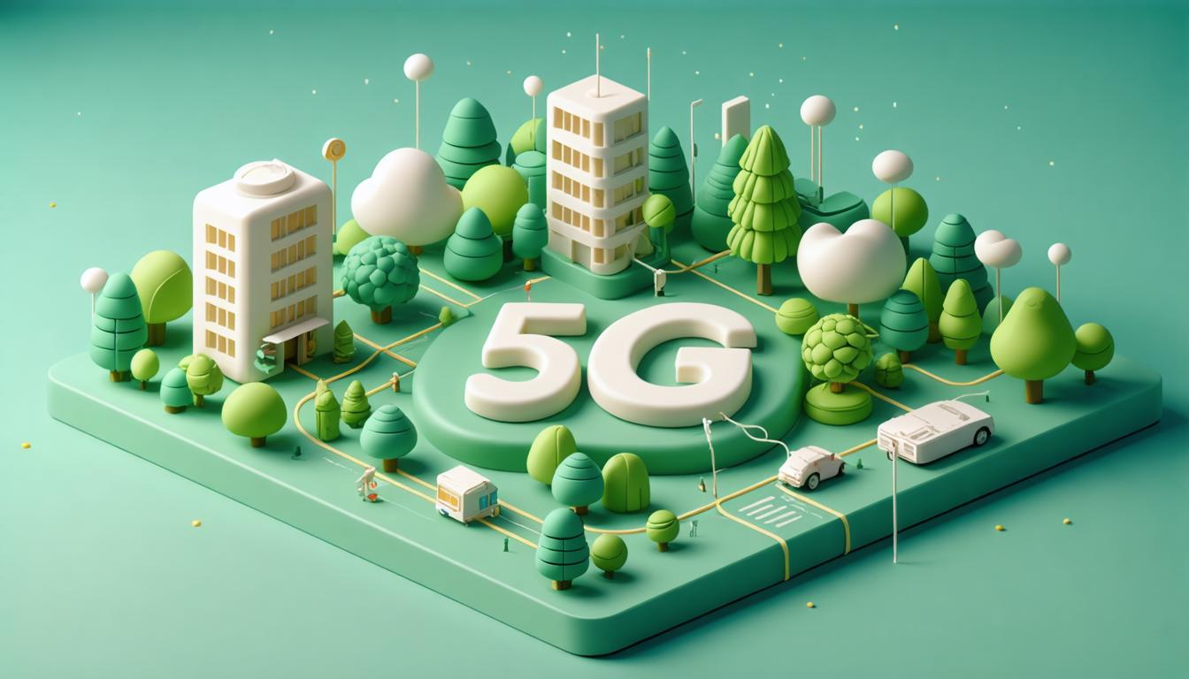 Scopri le capacità all'avanguardia di Stable Diffusion Ultra, il generatore di immagini, attraverso questa impressionante illustrazione 3D resa. L'immagine presenta una vivace città futuristica con edifici eleganti, vegetazione rigogliosa e un logo "5G" prominente, dimostrando la capacità dello strumento di creare visivi dettagliati e di alta qualità a partire dai tuoi suggerimenti. Perfetto per mostrare grafica generata da AI avanzata, questa immagine evidenzia la precisione e la creatività di Stable Diffusion Ultra.