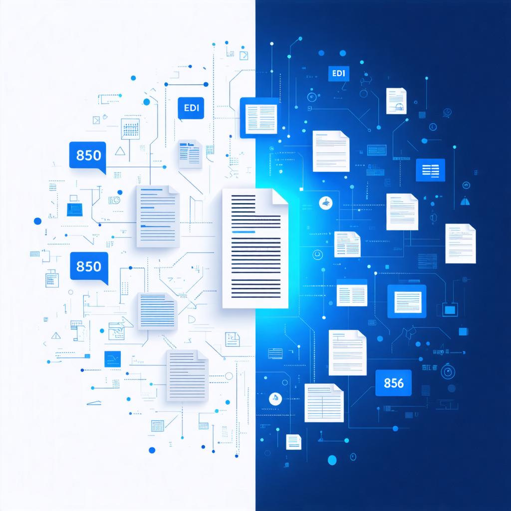 The image showcases a visually striking digital design featuring a split background with a blue circuit board pattern on the right and a white abstract design on the left. It highlights the capabilities of the Stable Diffusion Ultra image generator, demonstrating its ability to create intricate and detailed graphics with seamless integration of text and design elements. The image effectively showcases the tool's precision and versatility, making it an ideal choice for generating high-quality, customizable digital content.