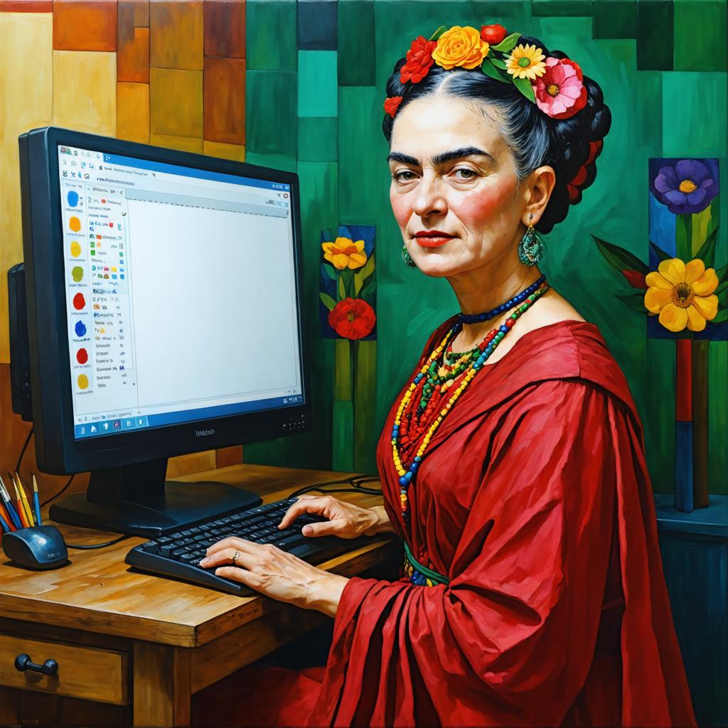 Discover the captivating power of Stable Diffusion Ultra image generator with this stunning AI-generated artwork. This tool masterfully combines traditional artistry with modern technology, creating vivid, lifelike images like this portrait of a woman in vibrant attire, seamlessly blending digital artistry with classic elements. Experience the seamless integration of creativity and technology with Stable Diffusion Ultra.