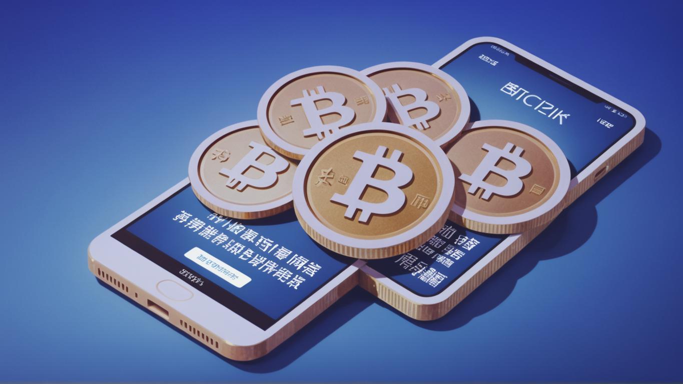 The image showcases a visually striking depiction of Bitcoin coins stacked on top of smartphones, highlighting the intersection of cryptocurrency and digital technology. Crafted using the Stable Diffusion Ultra image generator, this image demonstrates the tool's ability to create detailed and engaging visuals, perfect for illustrating concepts in the digital finance and tech industries.
