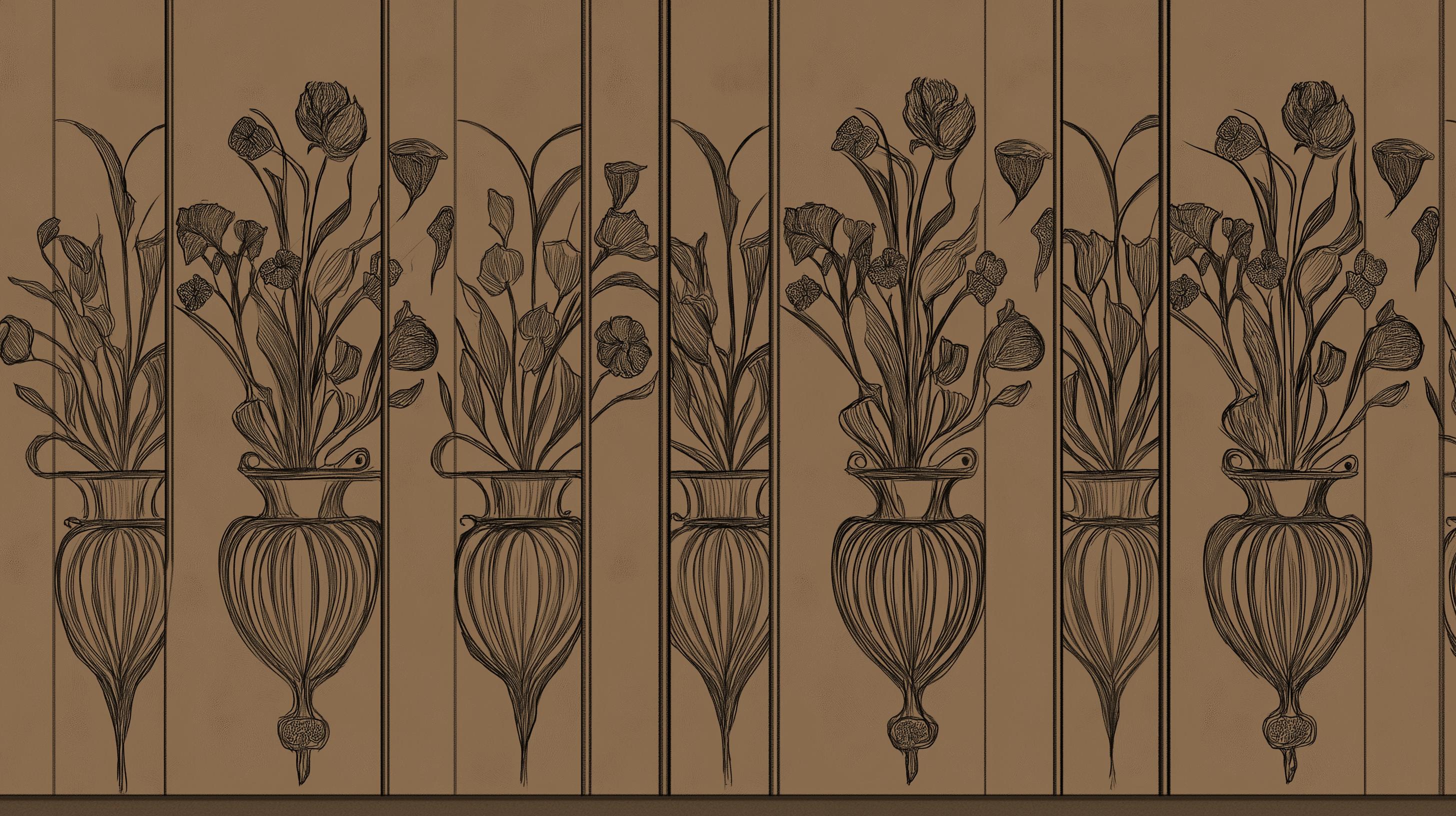 Découvrez le pouvoir transformateur d'Inpaint avec cette illustration époustouflante, où des designs floraux complexes émergent sans couture de vases élégants. Parfaite pour mettre en valeur la précision et la créativité de l'outil dans la génération d'art détaillé et réaliste, cette image souligne la capacité d'Inpaint à remplacer et affiner les éléments avec facilité.