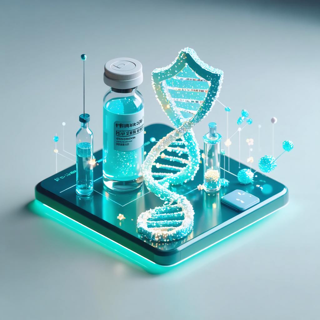 Discover the power of Stable Diffusion Ultra image generator with this stunning AI-generated image! This tool seamlessly blends cutting-edge technology with creative vision, producing vivid, detailed visuals like this one featuring a futuristic DNA-themed scene. Perfect for showcasing the capabilities of AI in generating high-quality, concept-driven imagery.