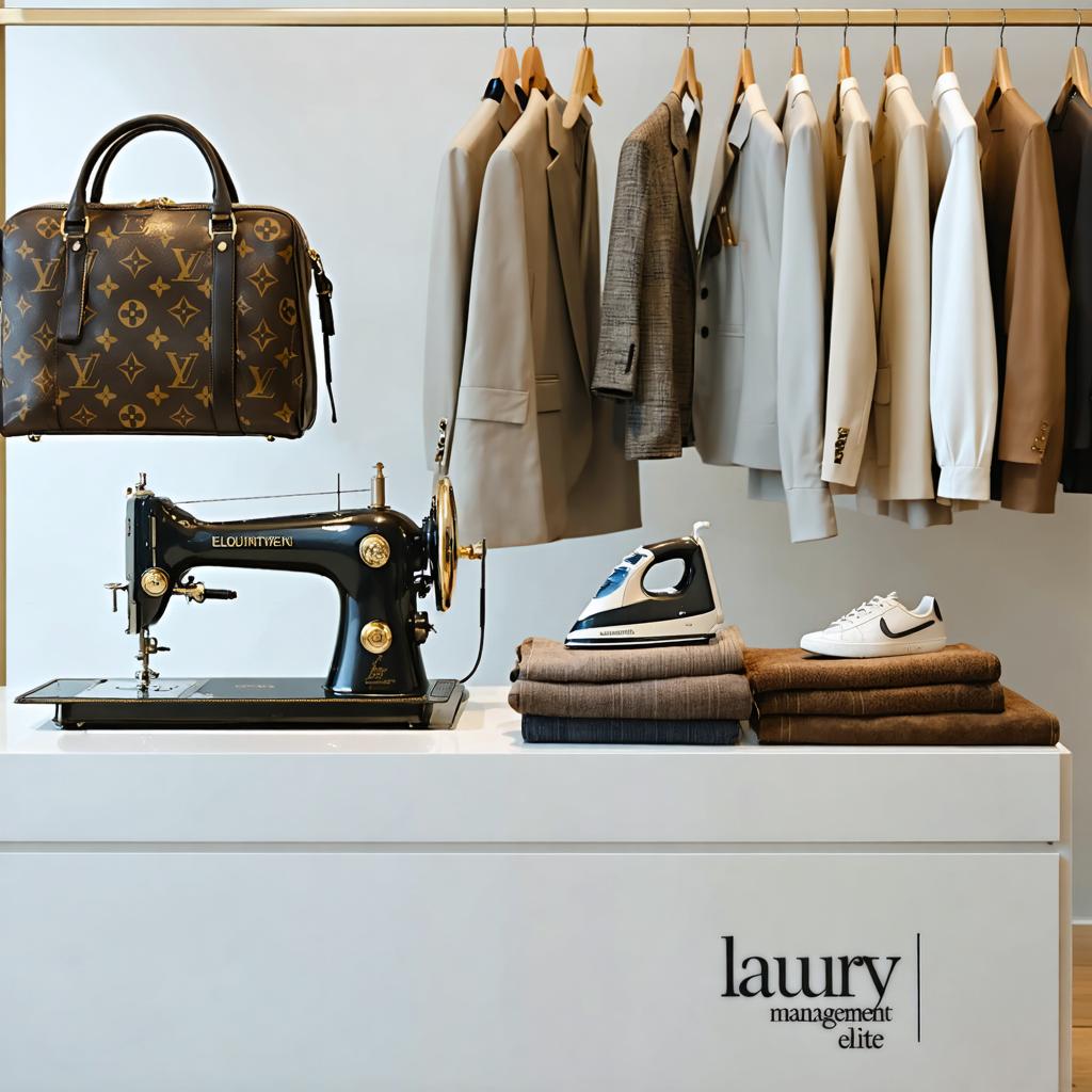 Découvrez la puissance du générateur d'images Stable Diffusion Ultra avec cette création visuelle époustouflante ! Cette image met en scène une présentation soigneusement organisée d'articles de mode haut de gamme, y compris des vêtements de créateur, un sac à main de luxe et une machine à coudre vintage, tous harmonieusement mélangés pour créer un visuel attrayant et professionnel. Parfait pour mettre en valeur les capacités de la génération d'images pilotée par l'IA, cette image démontre la capacité de l'outil à produire des visuels de haute qualité, détaillés et pertinents dans leur contexte.