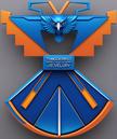 This image showcases the 'Sketch to Image' tool's ability to transform a simple sketch into a vibrant, 3D-rendered graphic. The tool's capabilities are highlighted by the striking contrast of the blue and orange colors, and the intricate details of the eagle-like figure, demonstrating its potential for creating visually appealing and dynamic images from basic sketches.