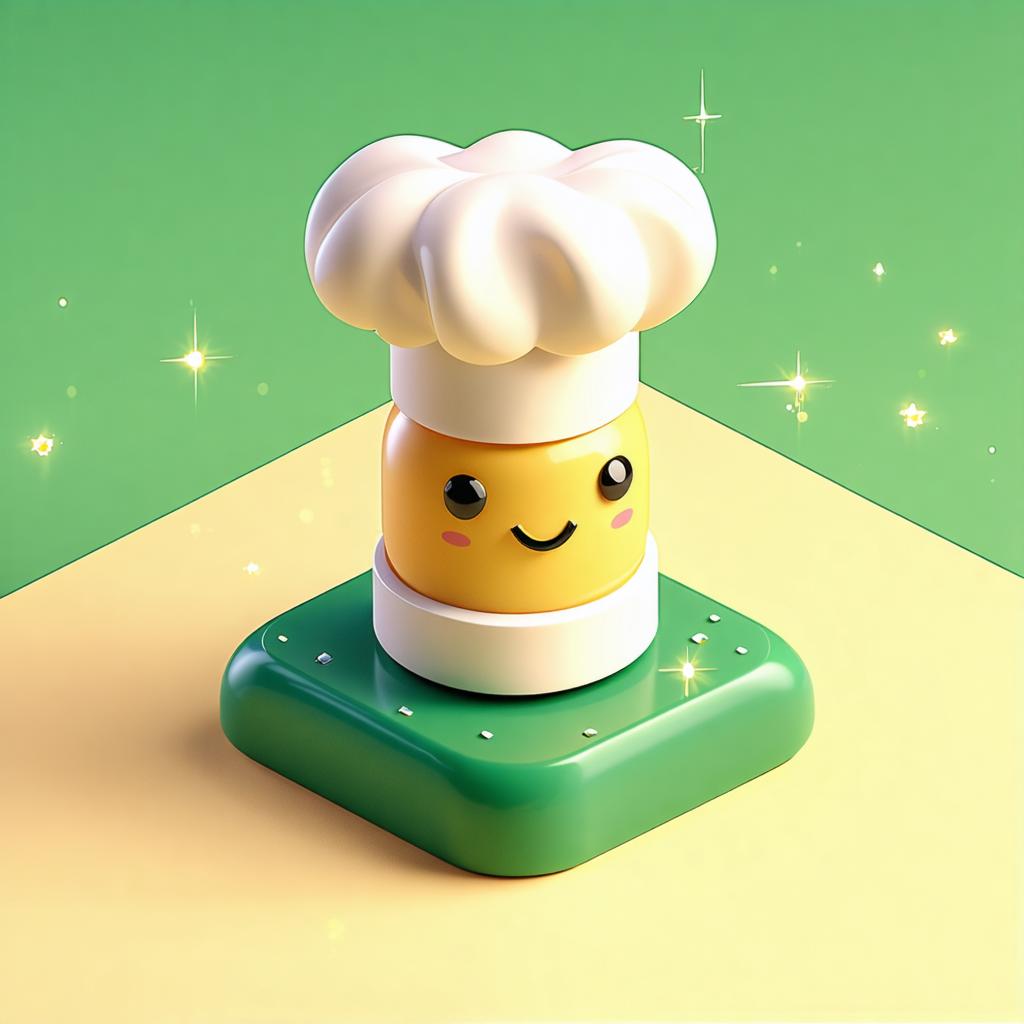 Discover the whimsical charm of this delightful AI-generated image, crafted with the Stable Diffusion Ultra image generator. Featuring a cheerful, smiling character adorned with a chef's hat, this vibrant illustration showcases the tool's ability to create engaging, high-quality visuals with just a few clicks. Perfect for showcasing the capabilities of Stable Diffusion Ultra in generating unique and captivating art.